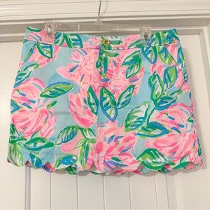 Lilly Pulitzer Colette Skort Totally Blossom